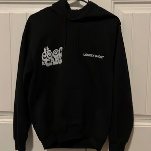 Black Lonely Ghost Hoodie